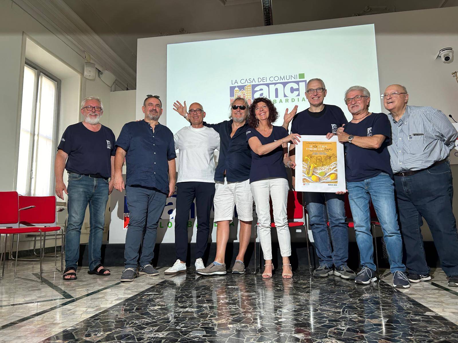 Il nuovo spettacolo di la band dei Sindaci Anci Lombardia
