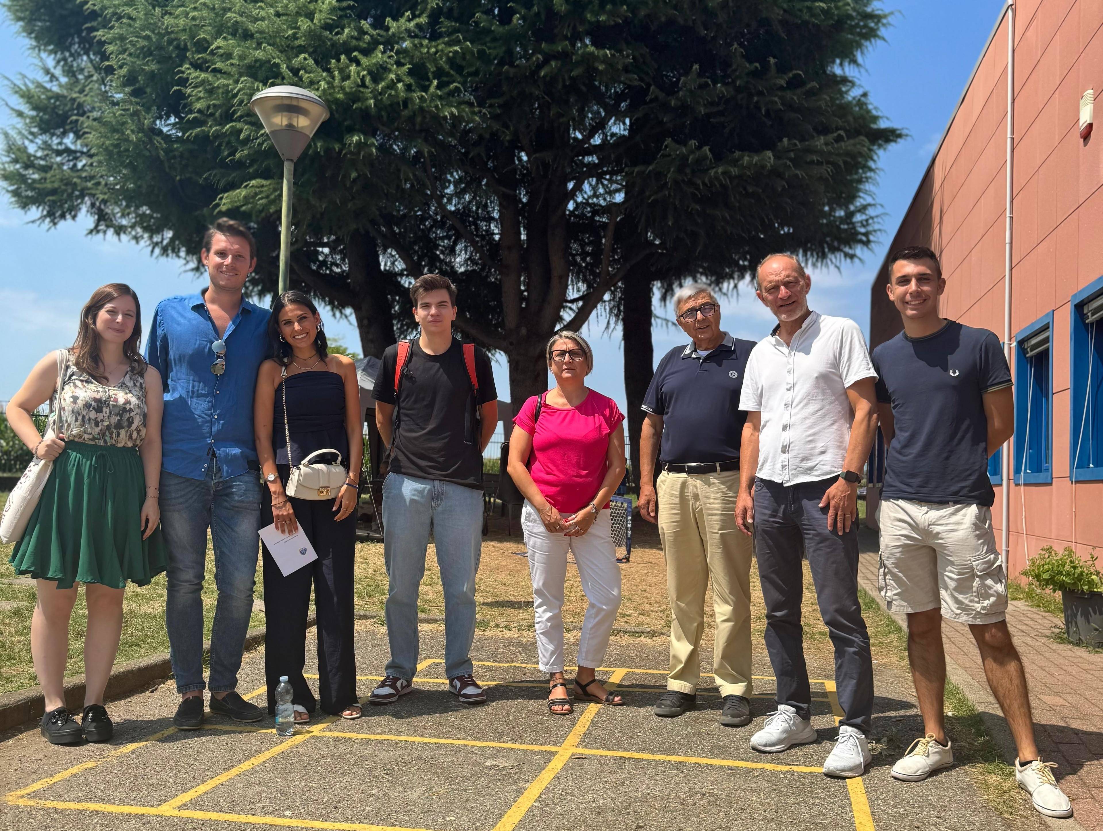 Giovani Amministratori a Rho in visita al camp estivo sportivo ...